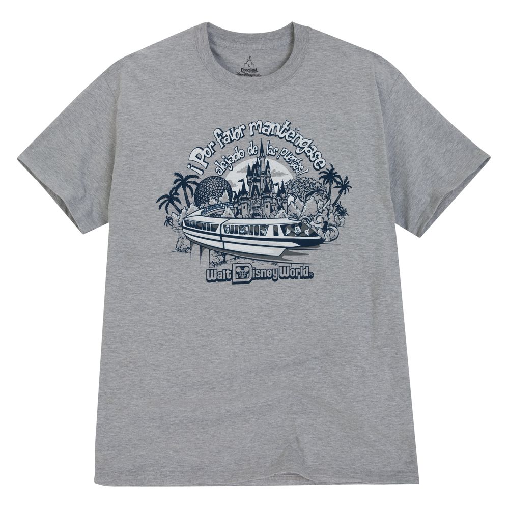 Spanish Walt Disney World Monorail Tee for Adults