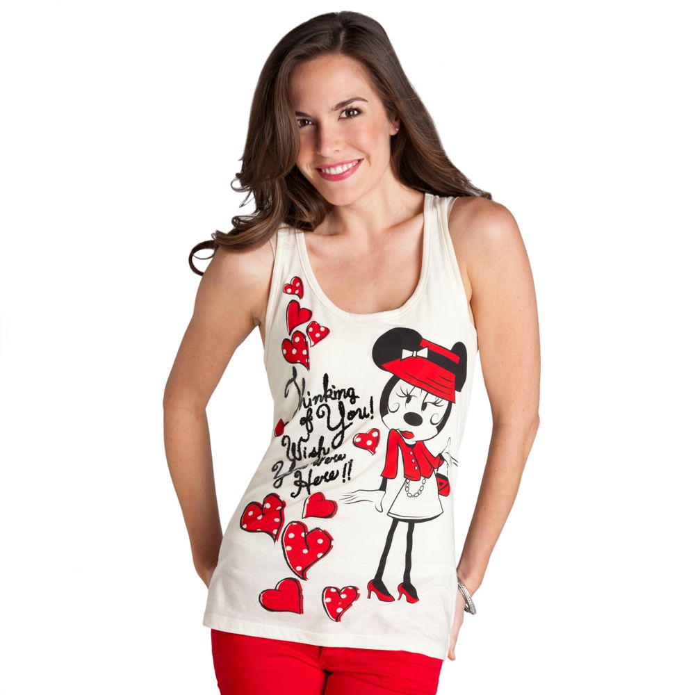 Ooh La La Minnie Mouse Tank Tee for Women