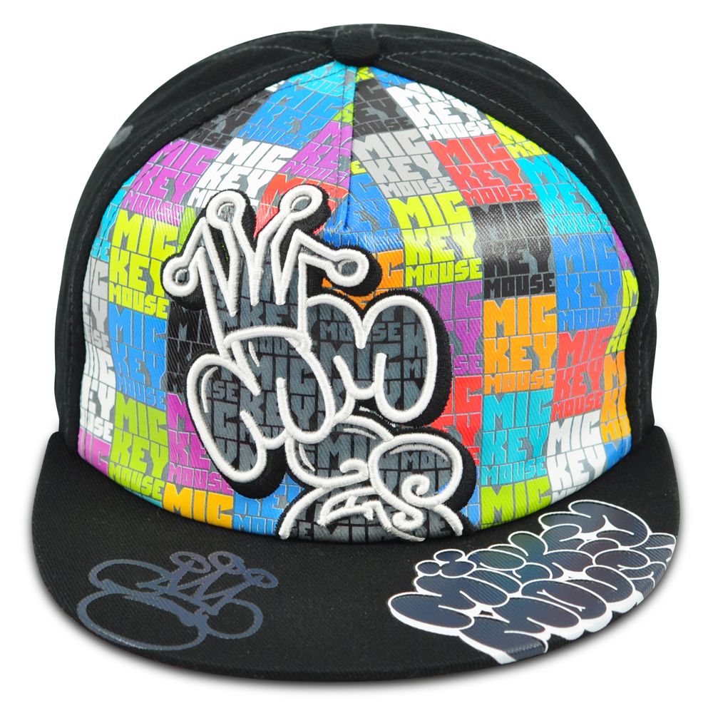Mickey Mouse Color Block Baseball Cap for Adults
