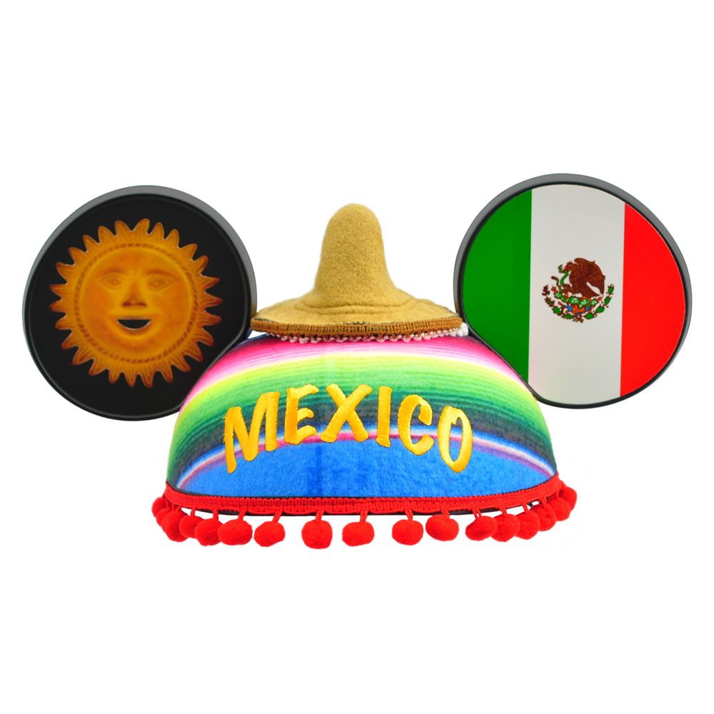 Epcot World Showcase Mickey Mouse Ears Hat -- Mexico