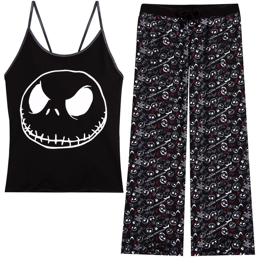 The Nightmare Before Christmas Pajama Set for Women -- 2-Pc.