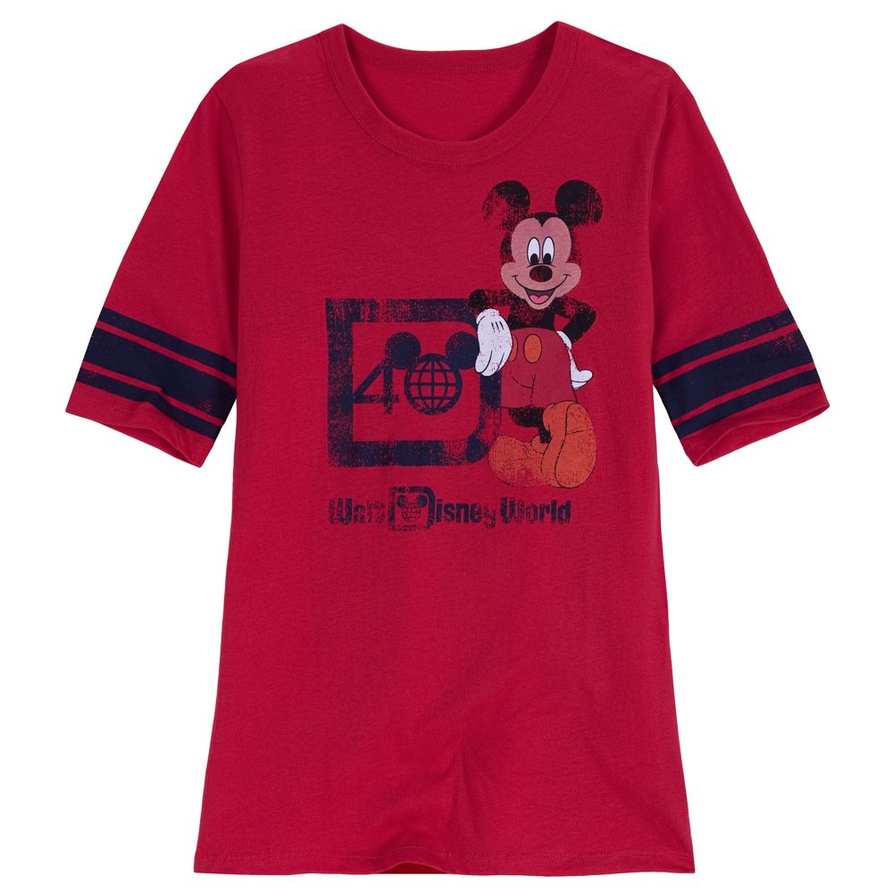 40th Anniversary Walt Disney World Mickey Mouse Tee for Women