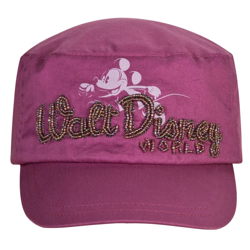 Beaded Walt Disney World Mickey Mouse Cap for Women