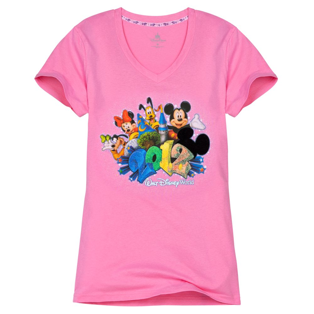 V-Neck 2012 Walt Disney World Tee for Women