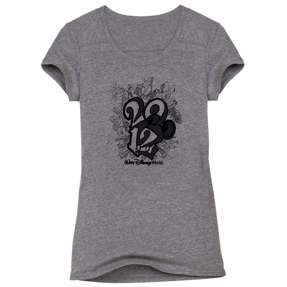Scoop Neck 2012 Walt Disney World Tee for Women