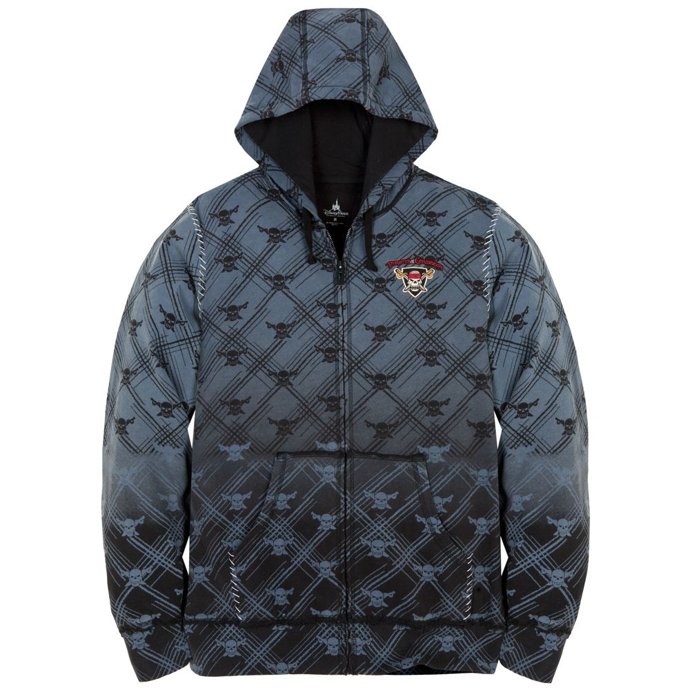 Zip Fleece Pirates of the Caribbean Hoodie for Men