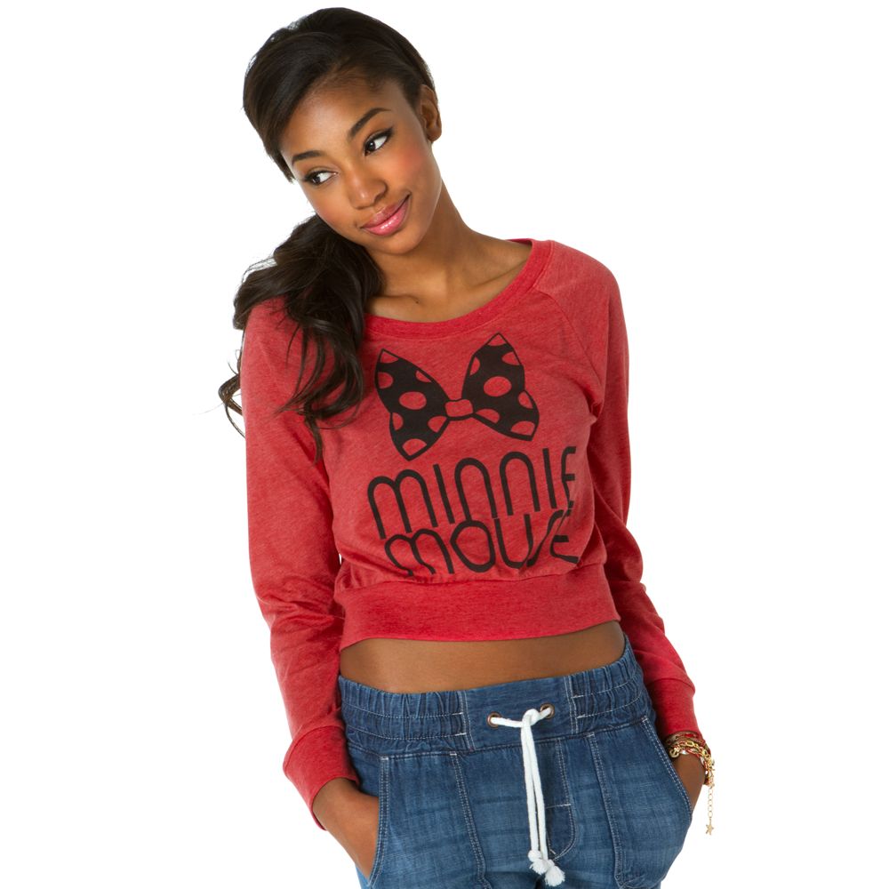 Raglan Minnie Mouse Tee for Women