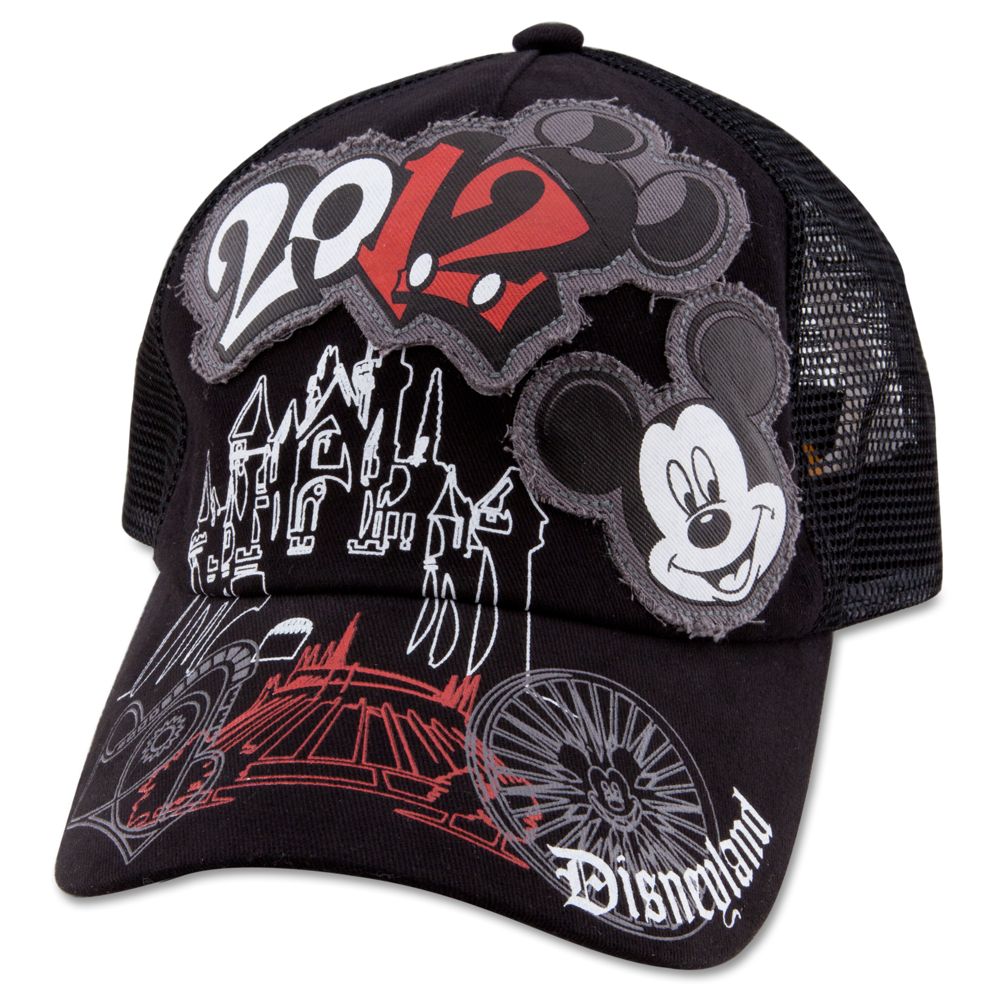 2012 Disneyland Mesh Baseball Cap for Adults
