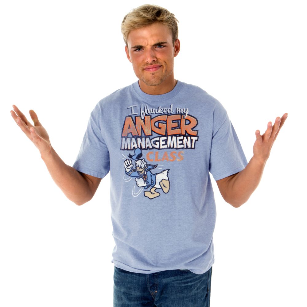 ''Anger Management'' Donald Duck Tee for Men
