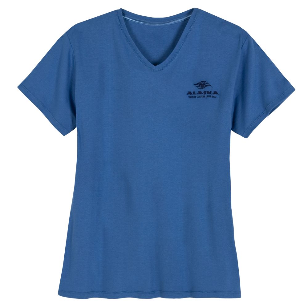 Disney Cruise Line V-Neck Alaska Tee for Women