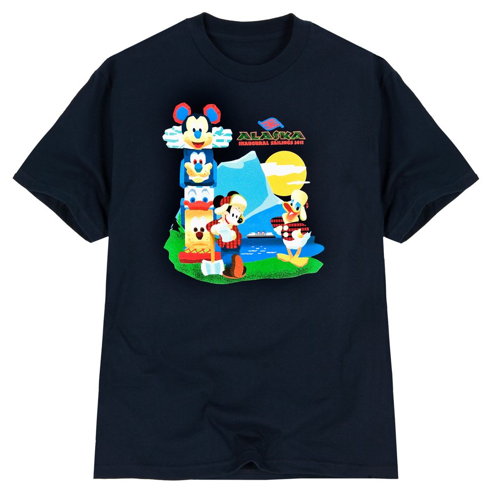 Disney Cruise Line Alaska Mickey Mouse Tee for Men