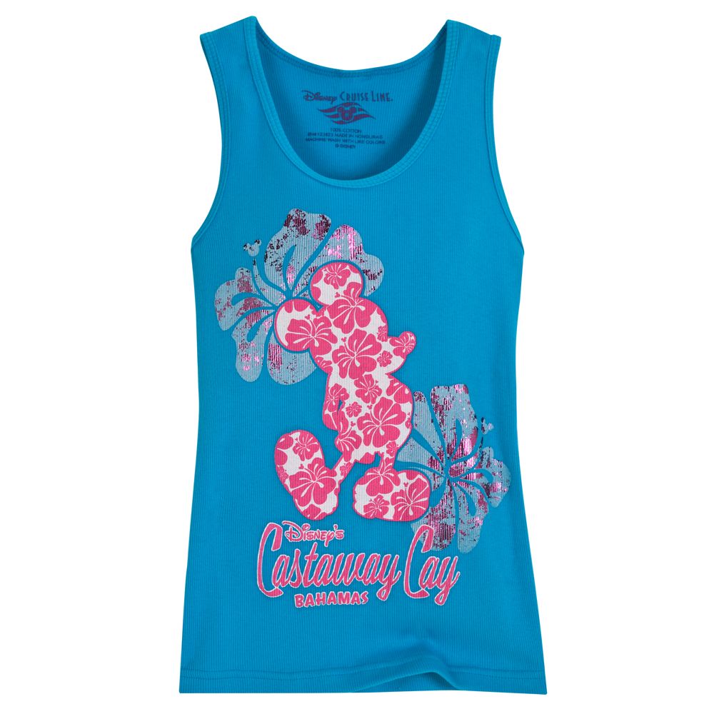 Disney Cruise Line Castaway Cay Mickey Mouse Tank Top for Women
