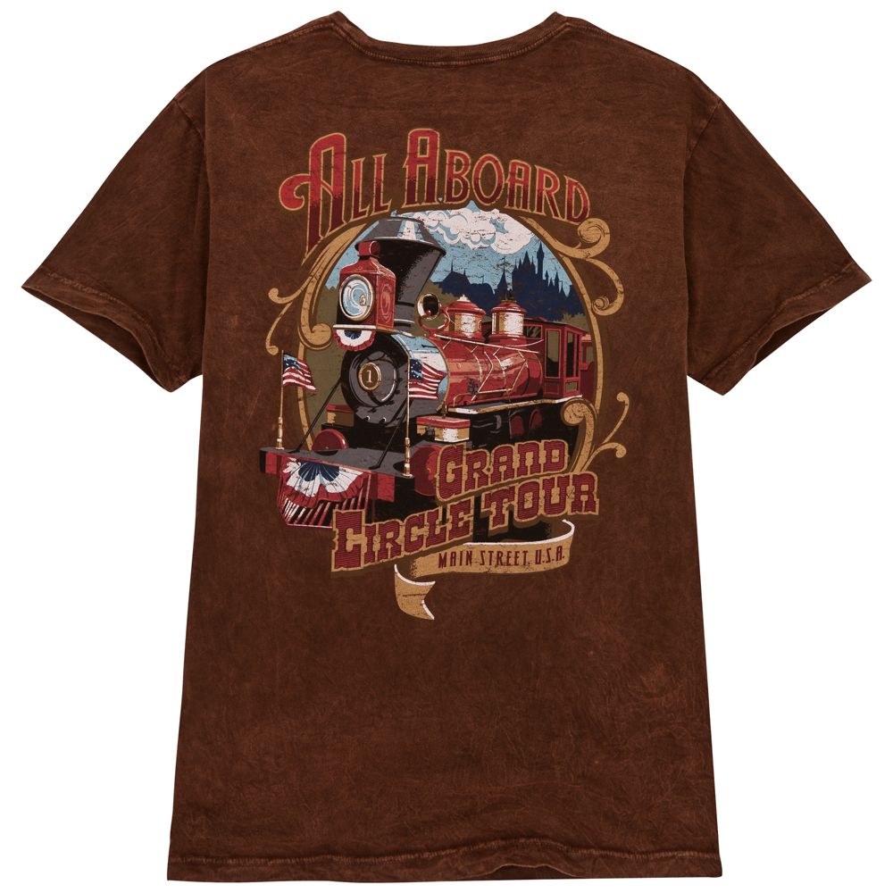 ''All Aboard Grand Circle Tour'' Tee for Men by Jeff Granito