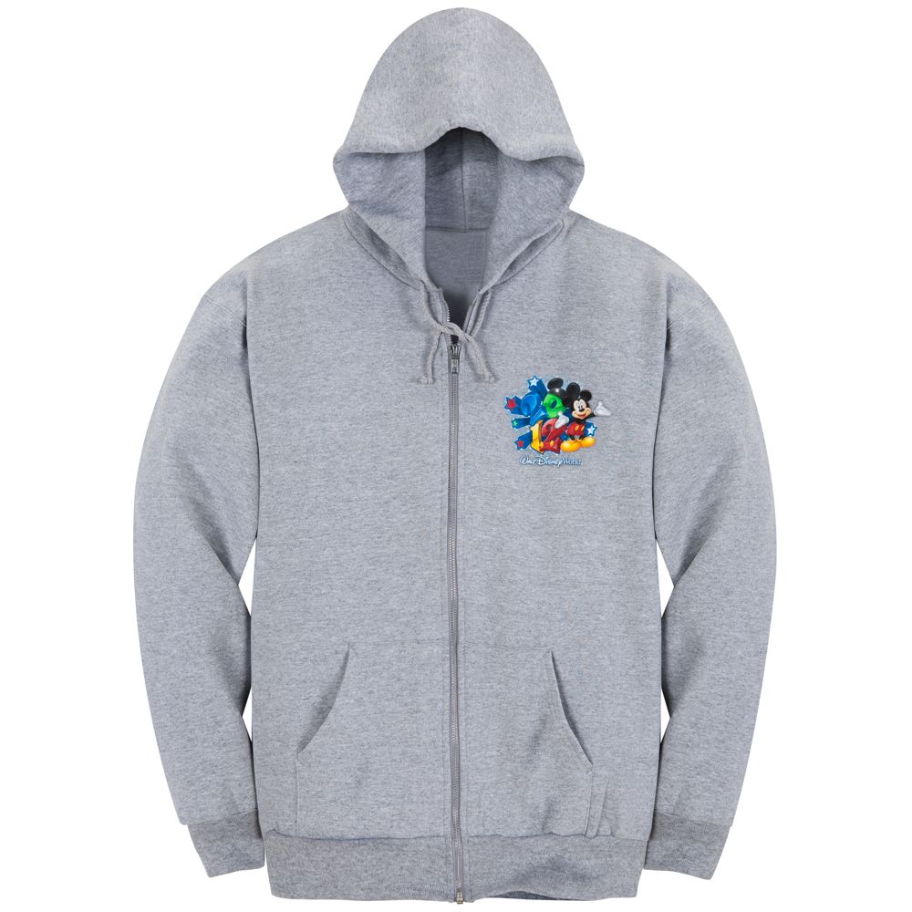 Zip Fleece 2012 Walt Disney World Resort Hoodie for Adults