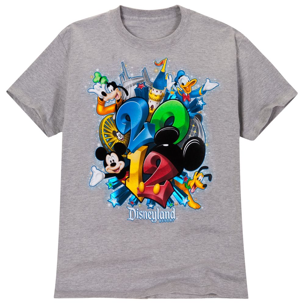 2012 Disneyland Resort Tee for Men