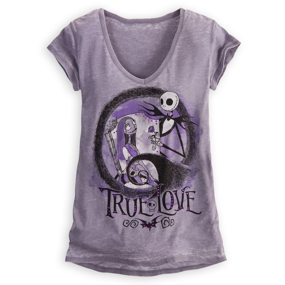 Sally and Jack Skellington Tee for Women