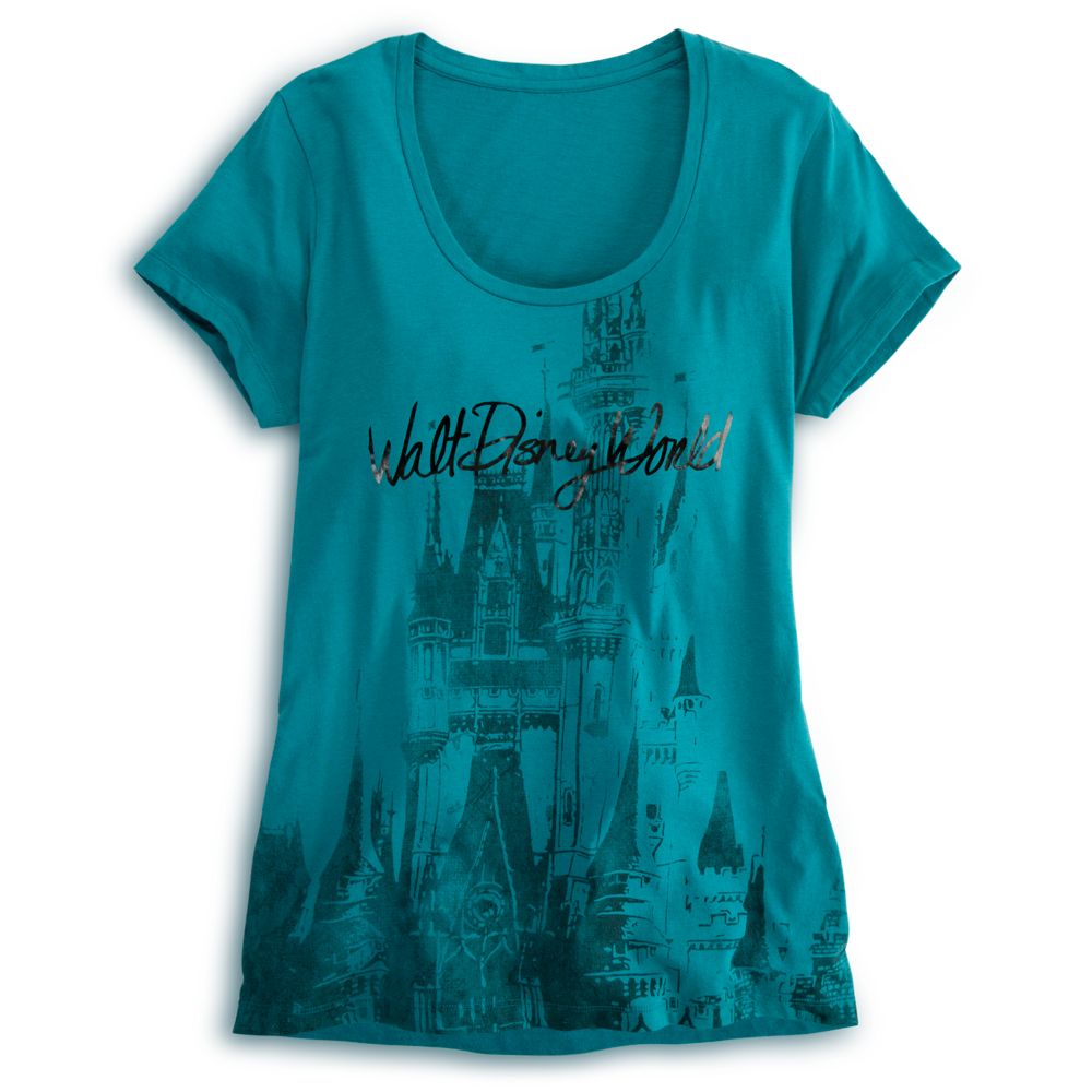 Cinderella Castle Tee for Women - Walt Disney World