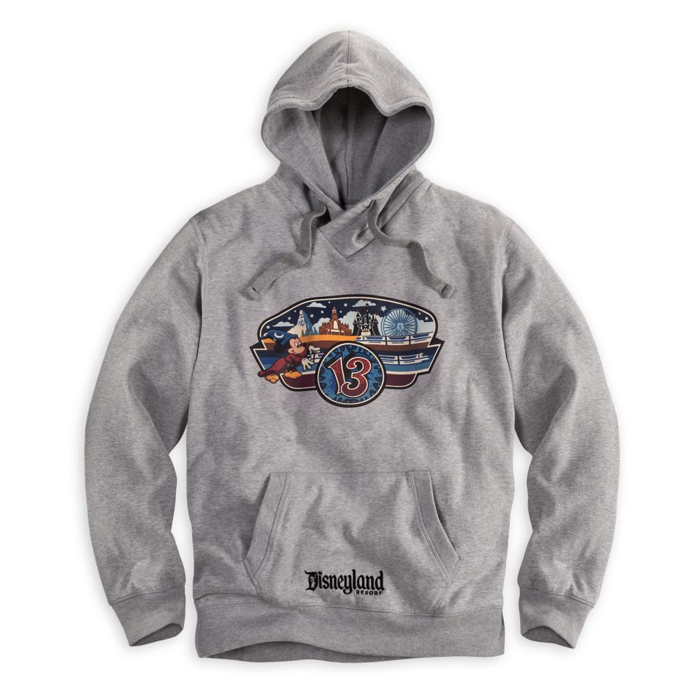 Sorcerer Mickey Mouse Hoodie for Men - Disneyland 2013