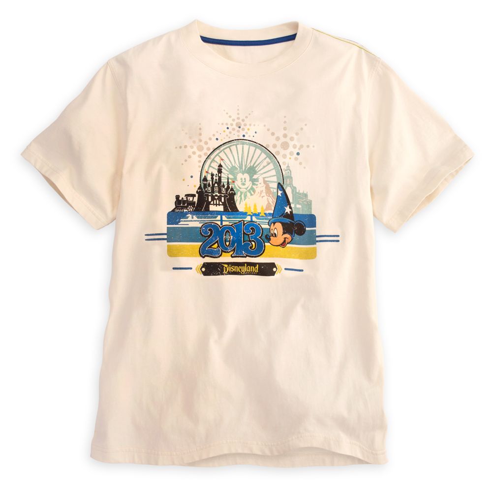 Sorcerer Mickey Mouse Tee for Men - Disneyland 2013