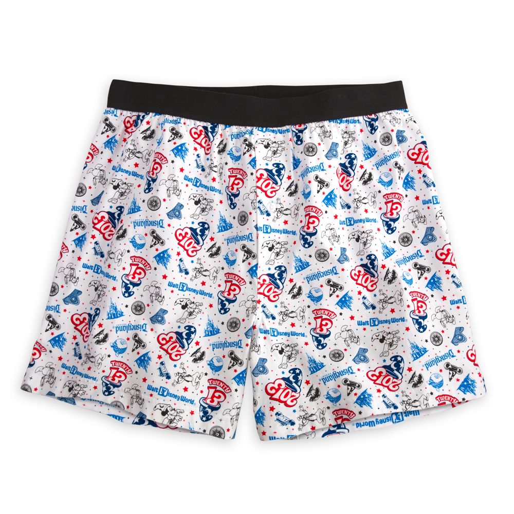 Sorcerer Mickey Mouse Boxer Shorts for Men - Disney Parks 2013