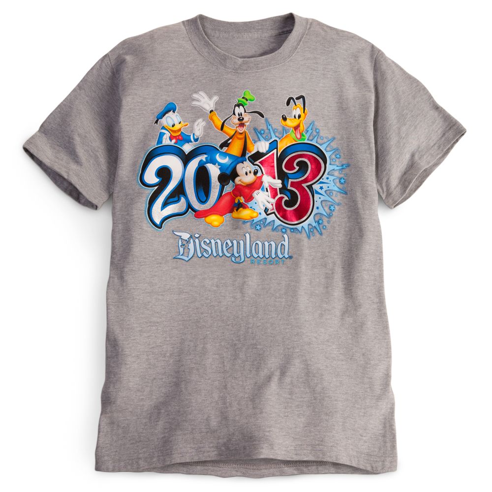 Sorcerer Mickey Mouse Tee for Adults - Disneyland 2013