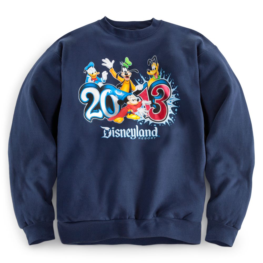 Sorcerer Mickey Mouse Sweatshirt for Adults - Disneyland 2013