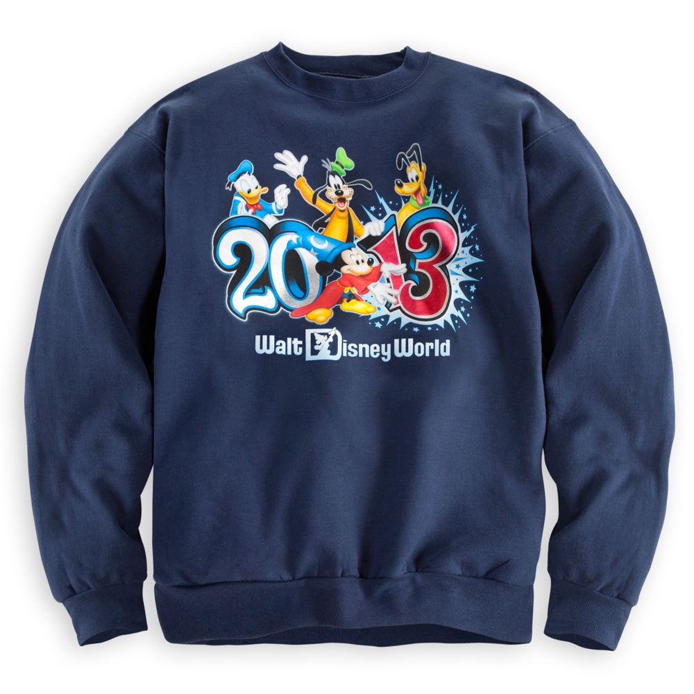 Sorcerer Mickey Mouse Sweatshirt for Adults - Walt Disney World 2013