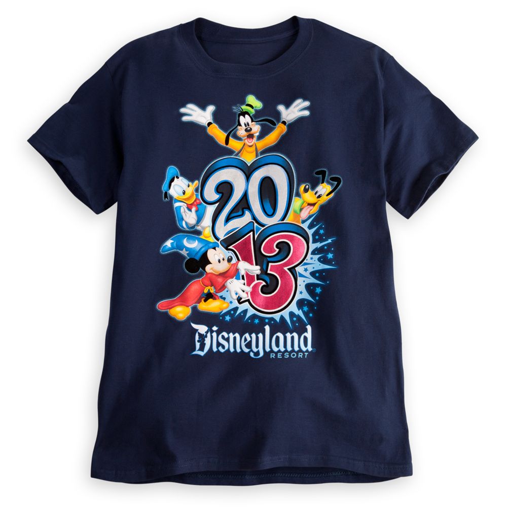 Sorcerer Mickey Mouse Tee for Adults - Disneyland 2013