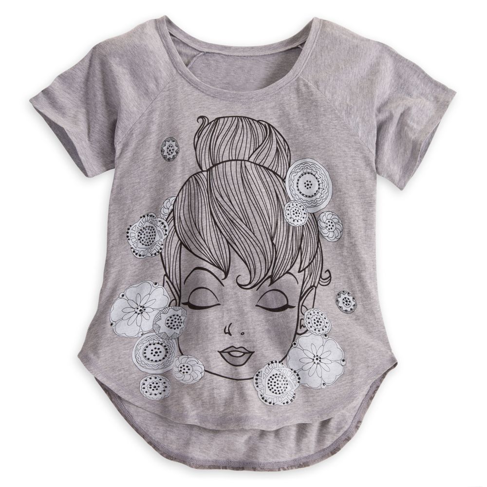 Tinker Bell Lace Raglan Tee for Women