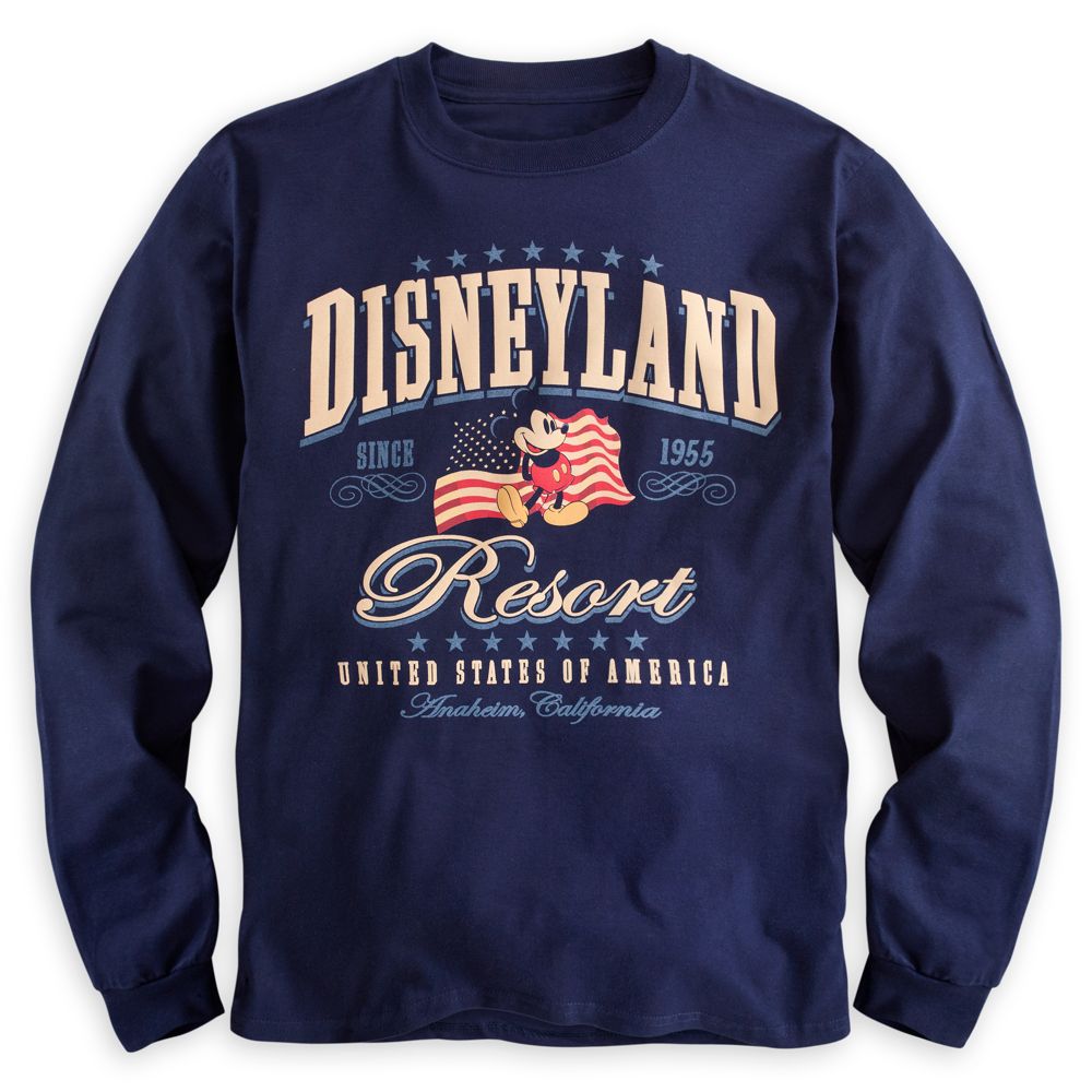 Mickey Mouse Long Sleeve Tee for Adults - Disneyland