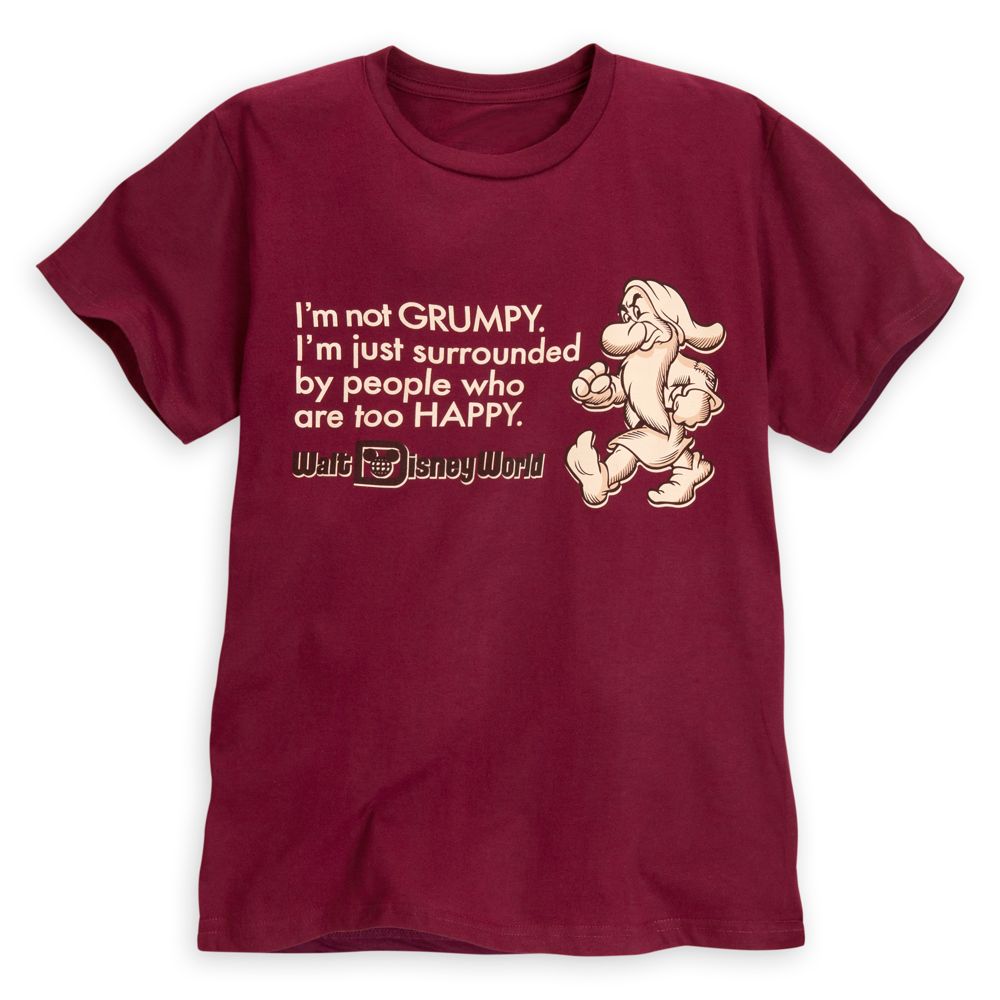 Grumpy Tee for Men - Walt Disney World