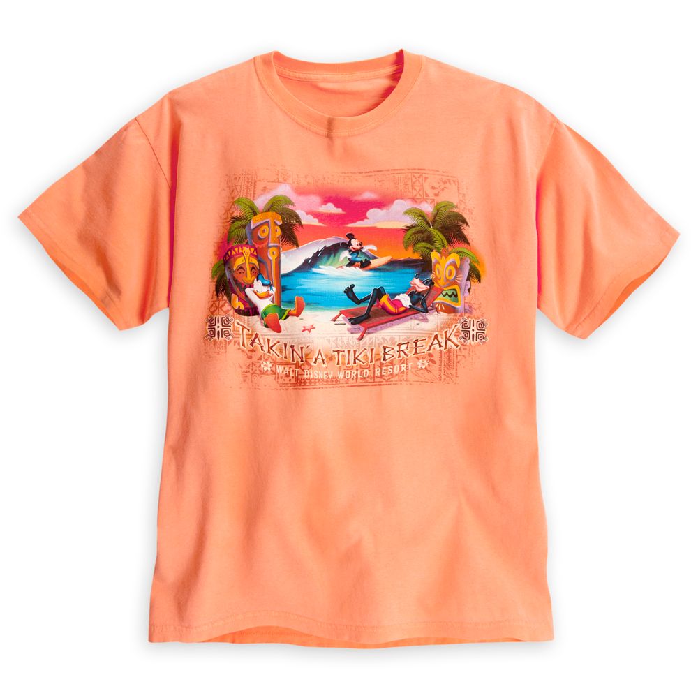 ''Takin' a Tiki Break'' Tee	for Adults - Walt Disney World