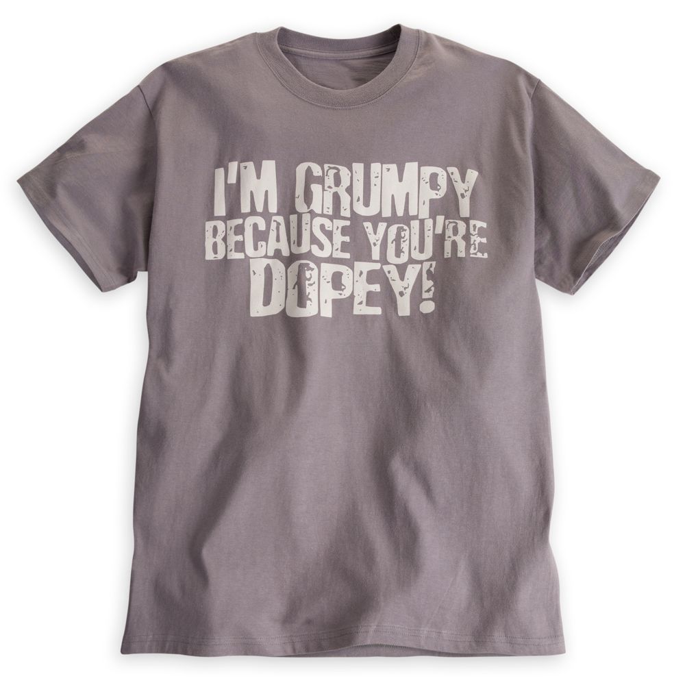 Grumpy ''You're Dopey'' Tee for Adults - Walt Disney World