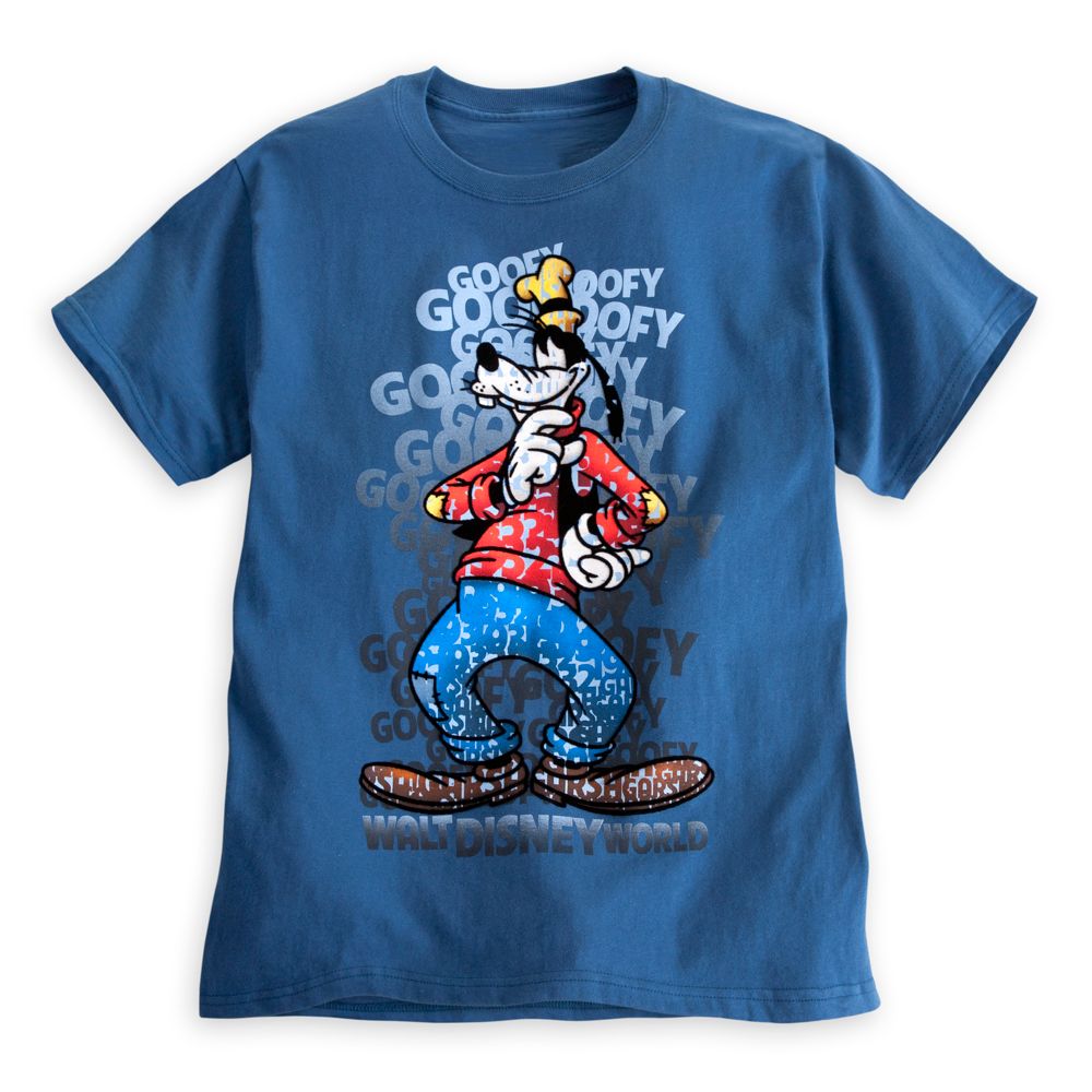 Goofy Letters Tee for Adults - Walt Disney World