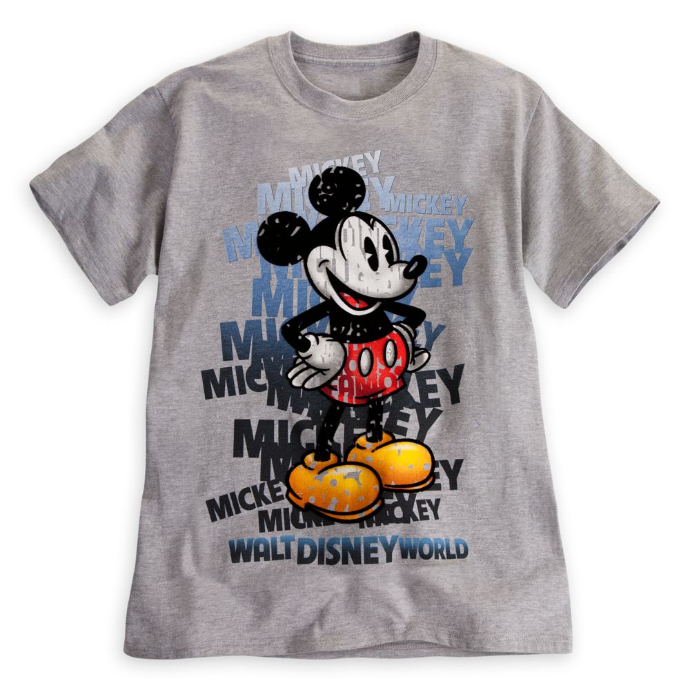 Mickey Mouse Letters Tee for Adults - Walt Disney World