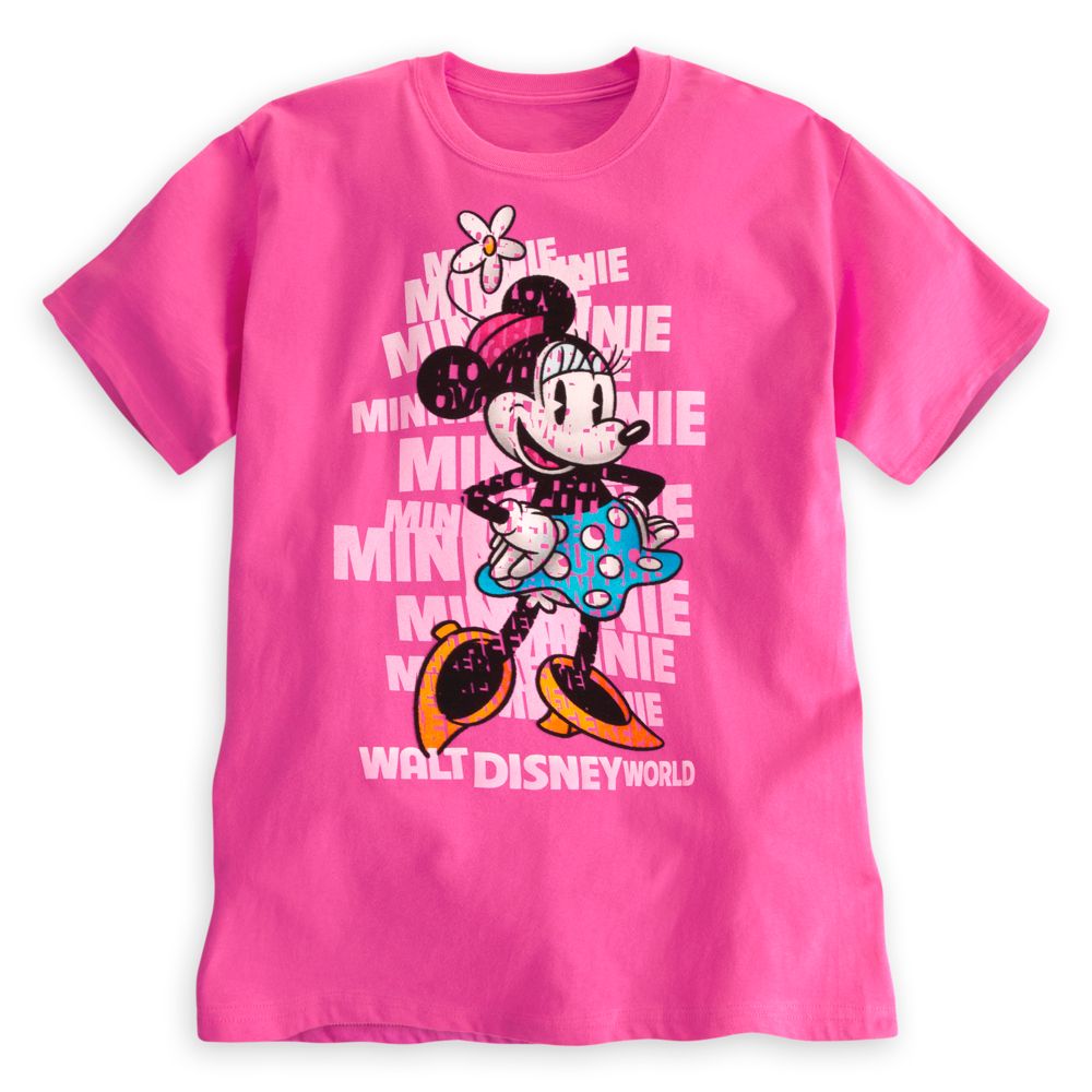 Minnie Mouse Letters Tee for Adults - Walt Disney World