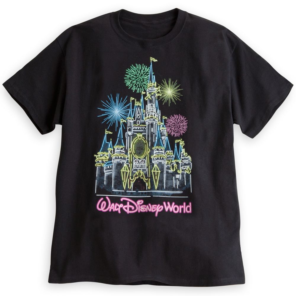 Walt Disney World Glow-in-the-Dark Tee for Adults