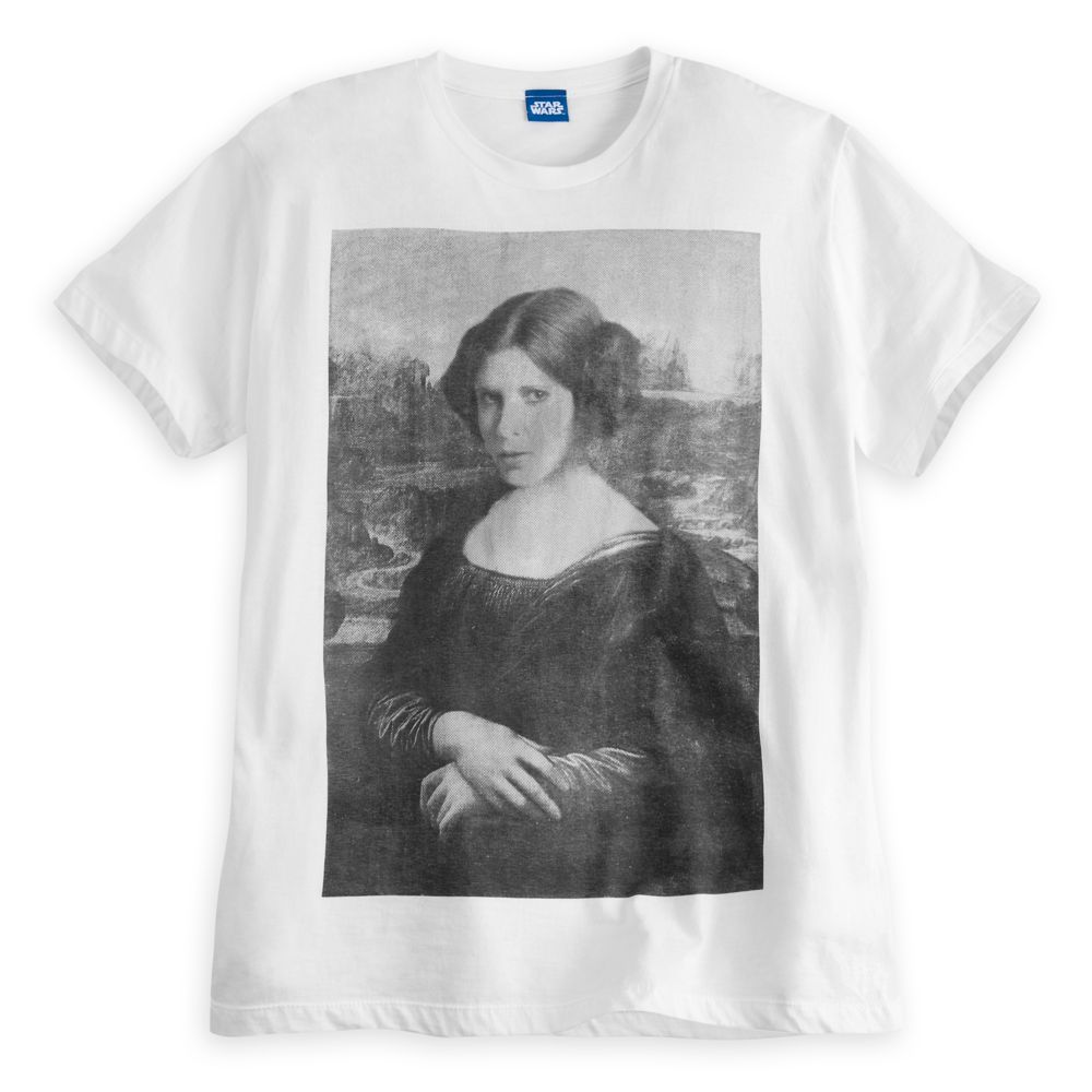 Princess Leia Mona Lisa Tee for Adults