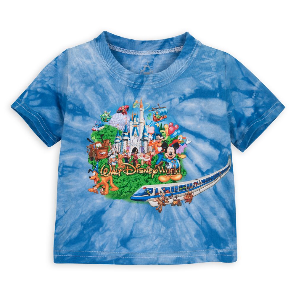 Tie Dye Storybook Walt Disney World Tee for Baby Boys
