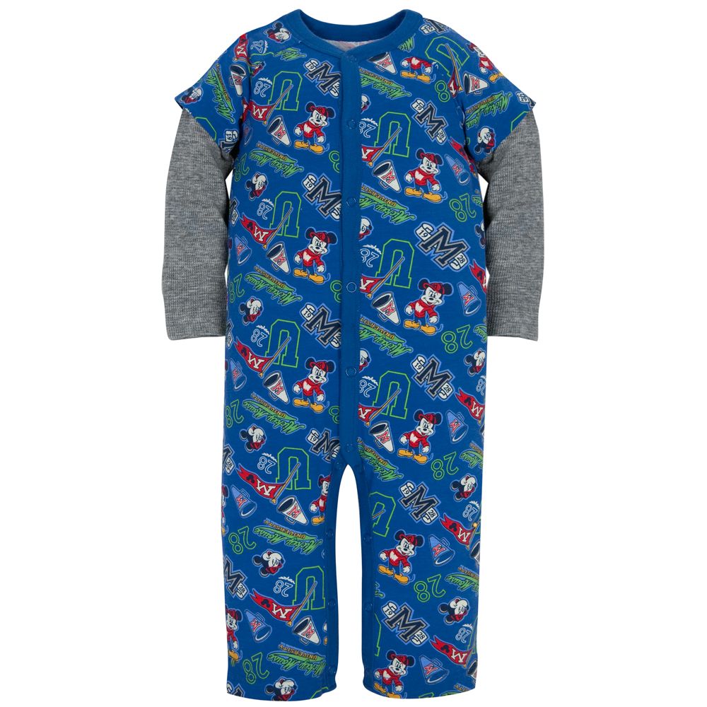 Double-Up Mickey Mouse Bodysuit for Toddler Boys