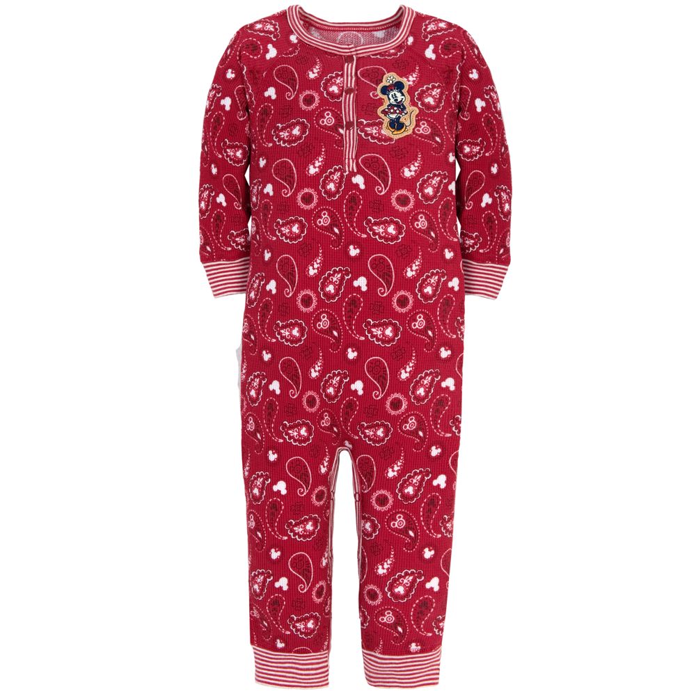 Thermal Minnie Mouse Bodysuit for Toddler Girls
