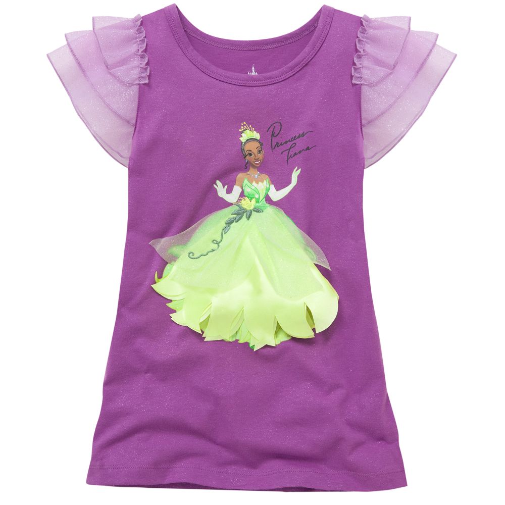 Glittering Gown Tiana Tee for Girls
