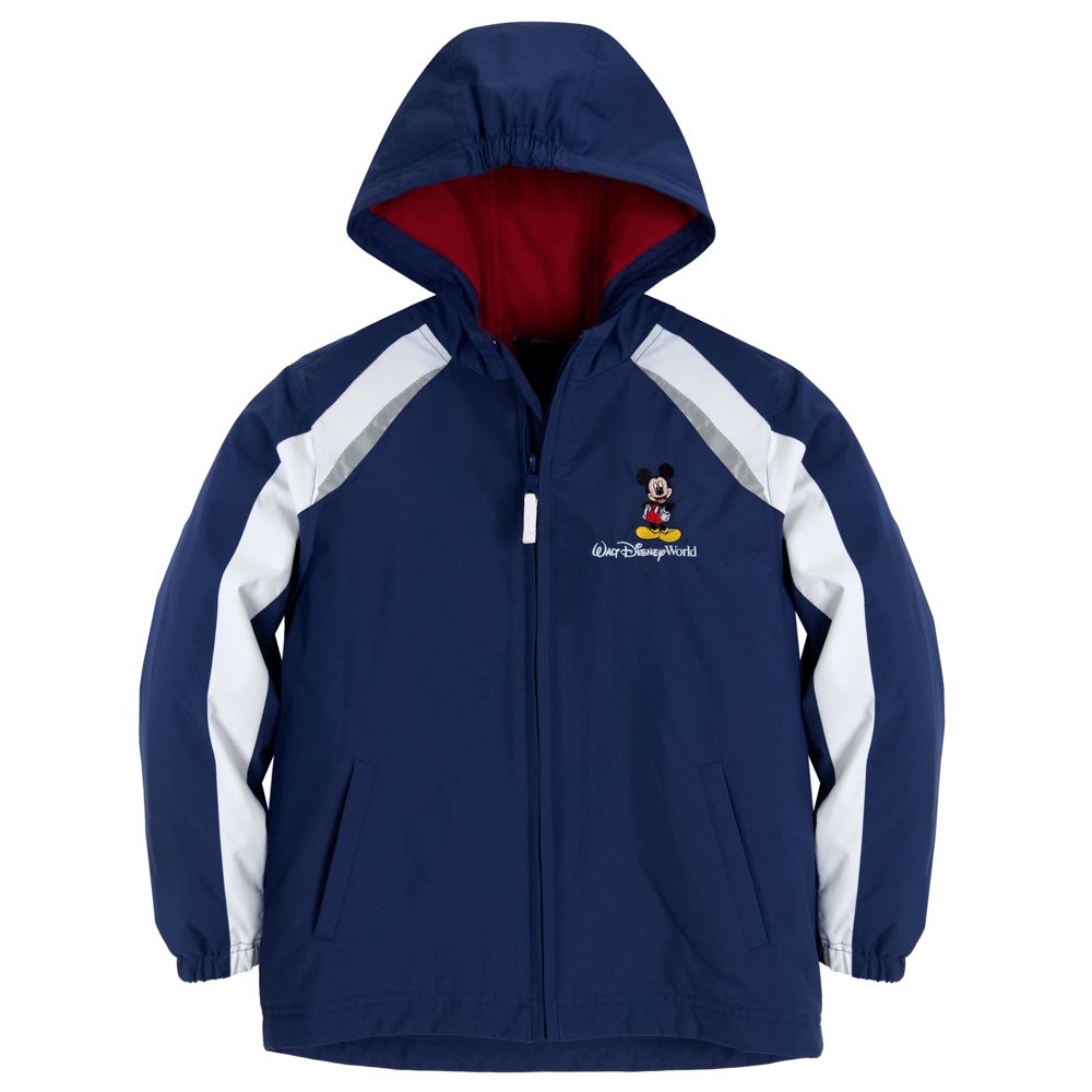 Hooded Walt Disney World Mickey Mouse Jacket for Boys