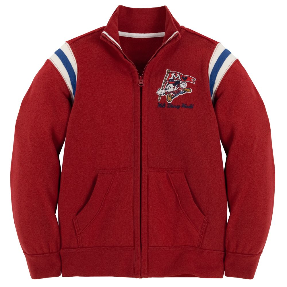 Fleece Mascot Mickey Mouse Jacket for Boys
