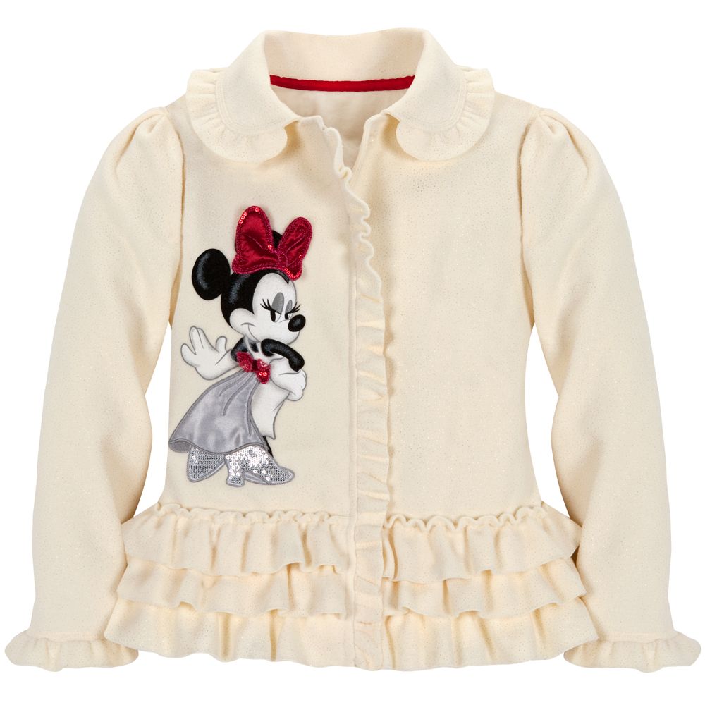Micro Fleece Minnie Mouse Jacket for Girls