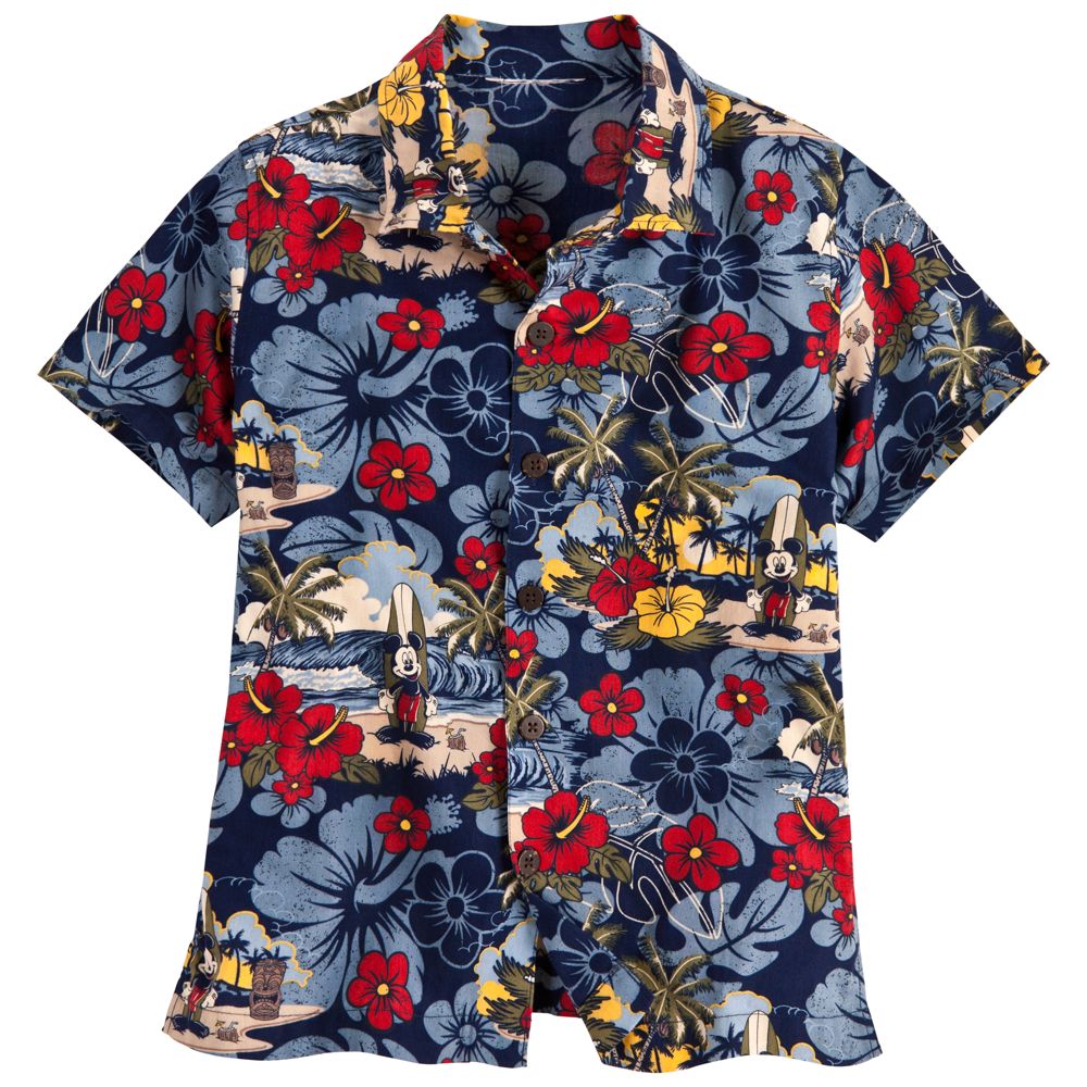Surf Mickey Mouse Shirt for Boys