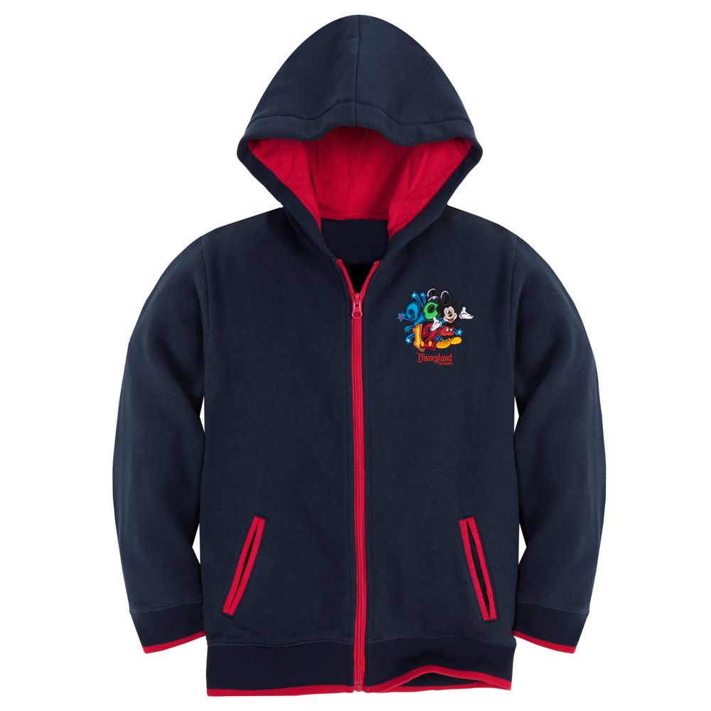 Zip Fleece 2012 Disneyland Hoodie for Boys