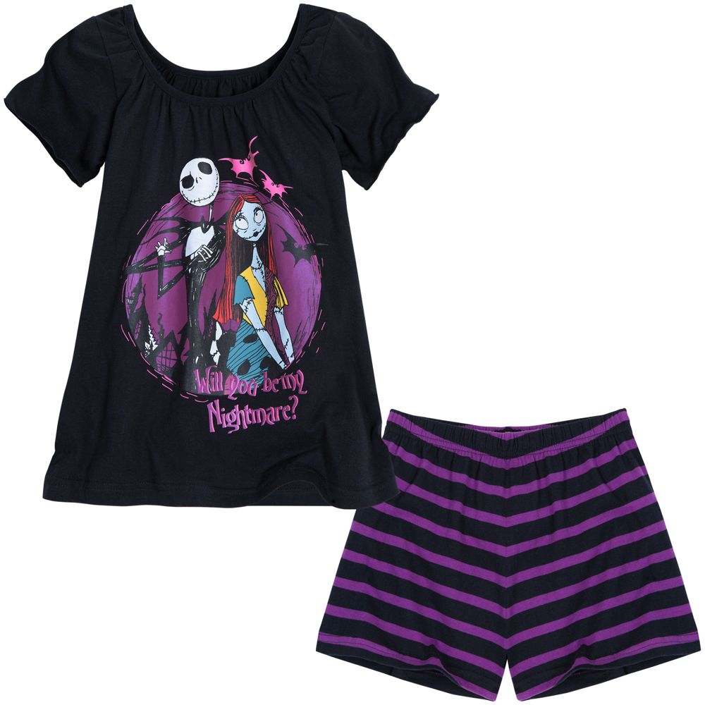 The Nightmare Before Christmas Casual Play Ensemble for Girls -- 2-Pc.