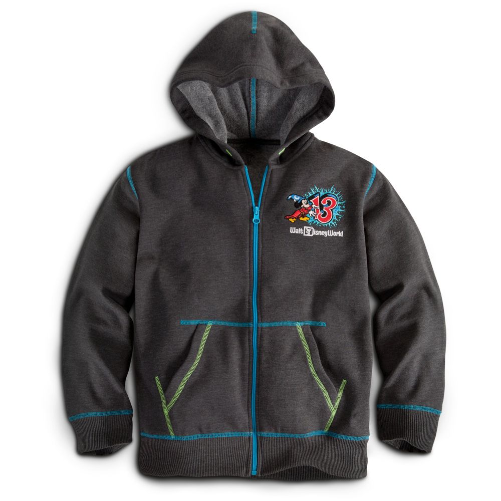 Sorcerer Mickey Mouse Hoodie for Boys - Walt Disney World 2013