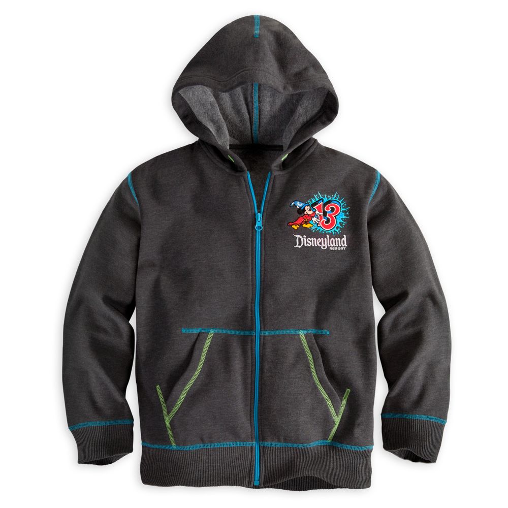 Sorcerer Mickey Mouse Hoodie for Boys - Disneyland 2013
